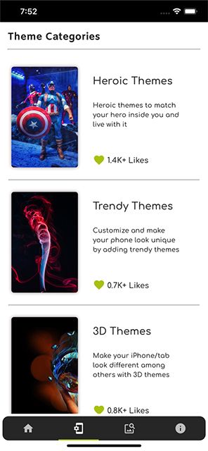 colorup theme categories