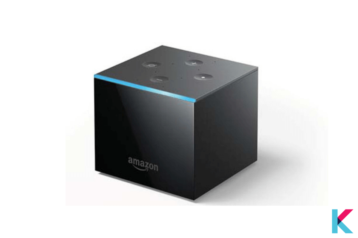 The Amazon Fire TV cube is a smart TV streaming box with an Alexa 