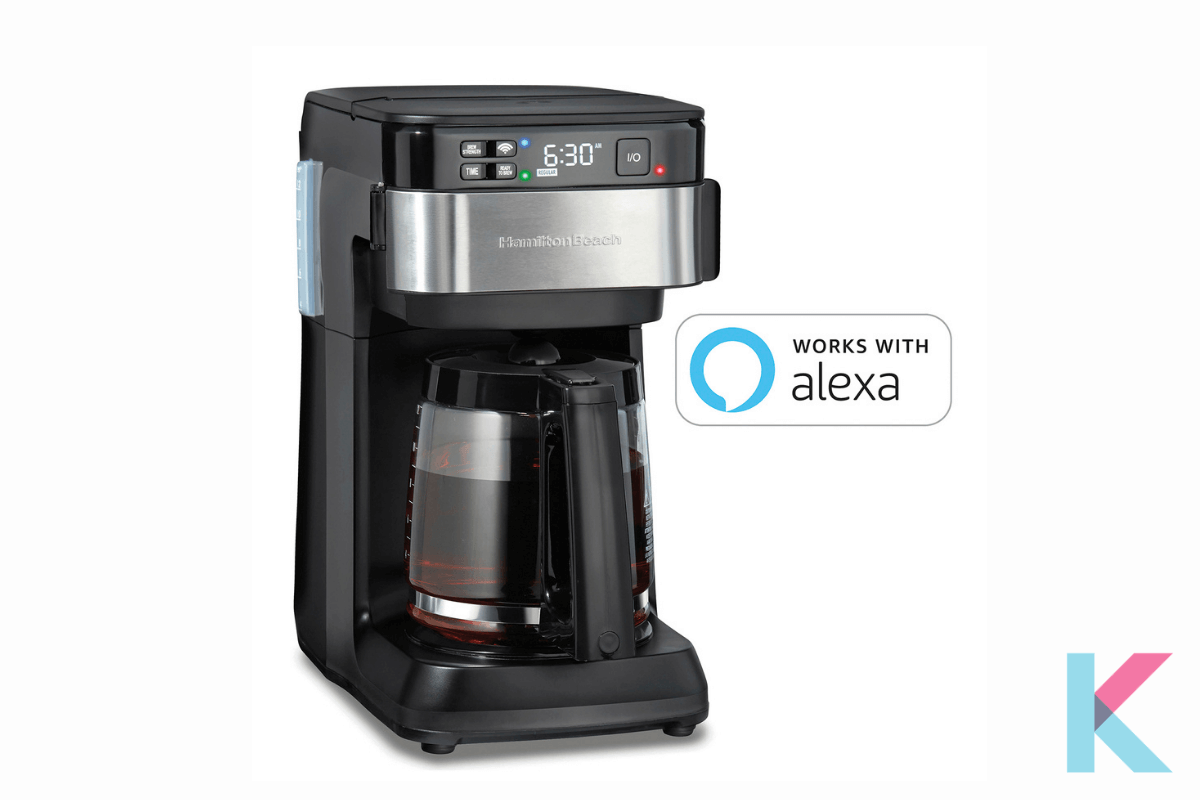 The Hamilton Beach Smart Coffee Maker is a good option for everyone who wants coffee to start their day