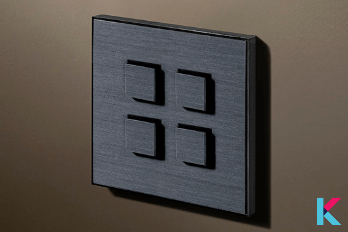 LITHOS KNX Keypads is a KNX keypad with several buttons with an extensive range of finishes