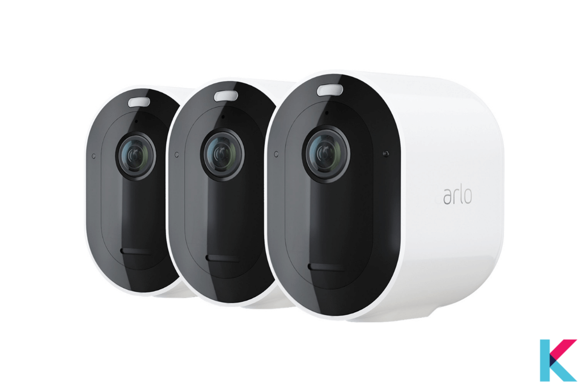 The Arlo Pro 4 Spotlight Camera is with high-resolution, weather-resistant surveillance camera captures motion-activated footage