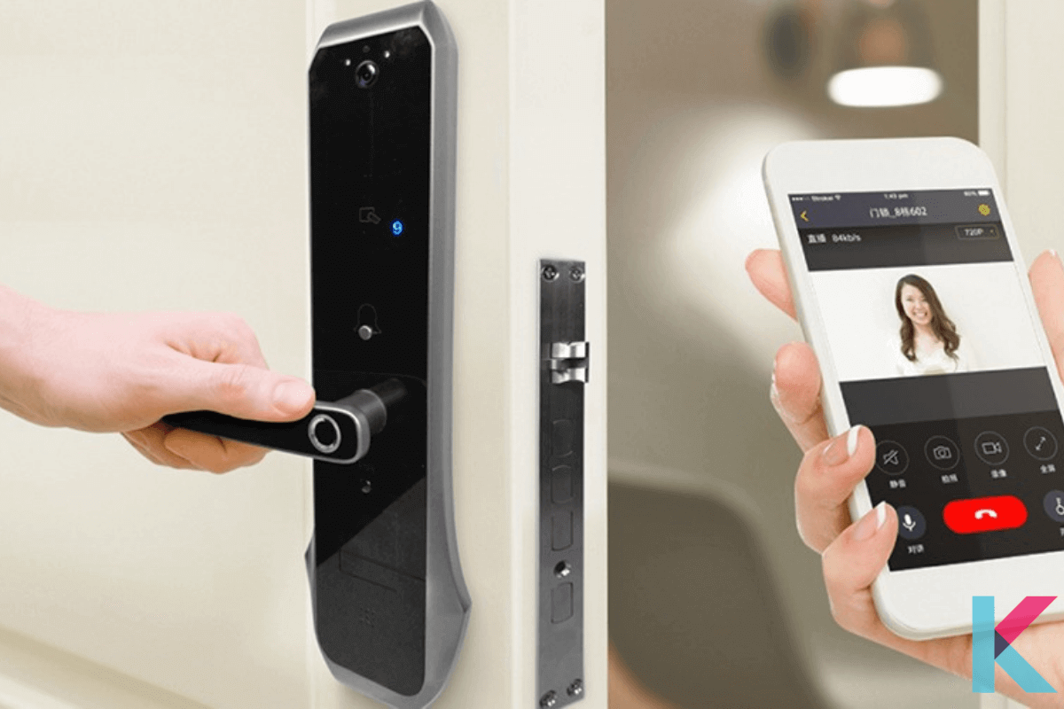 Smart lock transforms an ordinary lock into a keyless entry door lock to your home