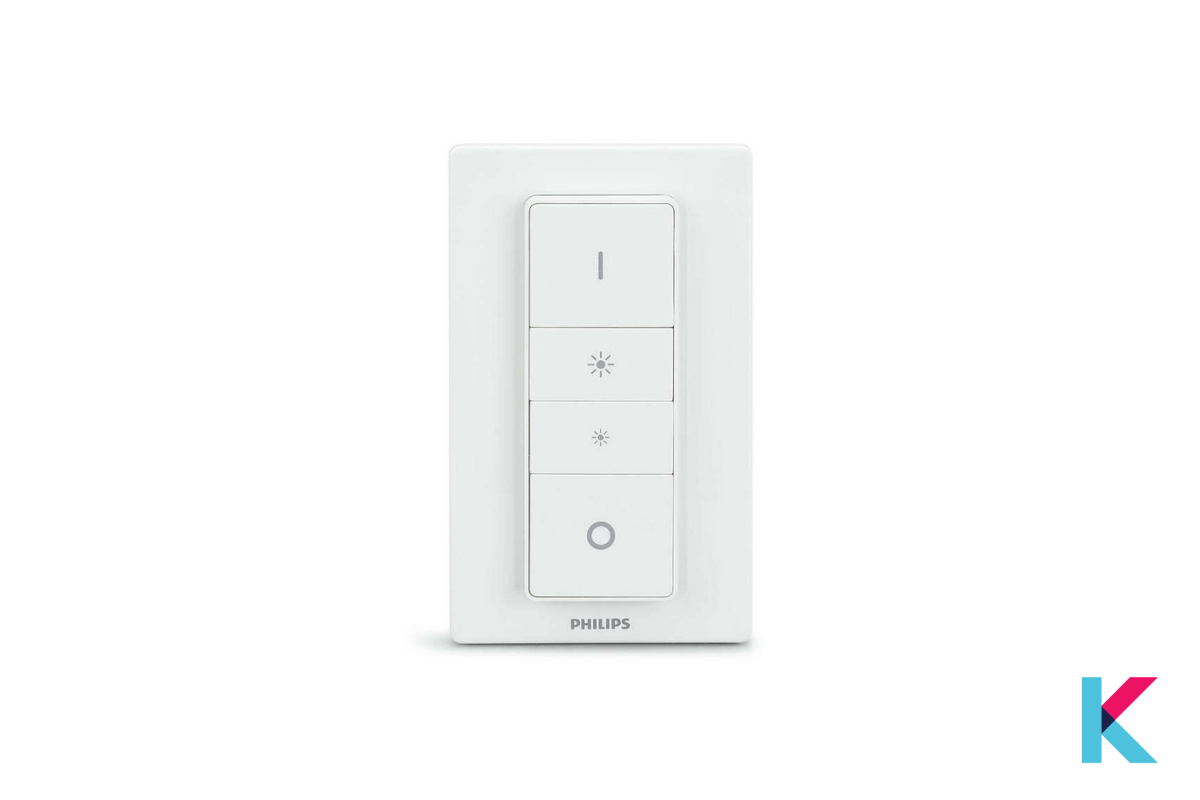 Philips Hue Smart Dimmer Switch is the best option for those who have Philips Hue Smart Lights. 