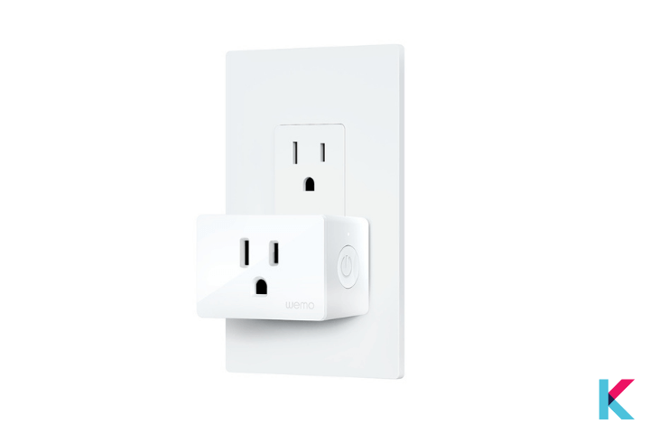 Wemo WiFi Smart Plug is a more attractive smart plug that is compatible with Apple HomeKit.