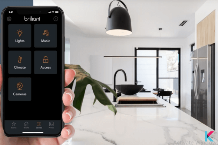 All-In-App Control with Brilliant Smart home System