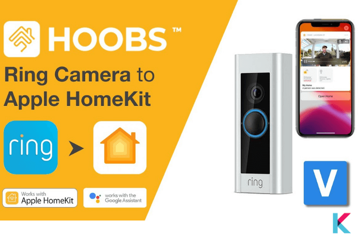 Ring HOOBS plugin provides a platform for Ring camera, Ring Doorbell, Ring Alarm system, Ring lighting system, and 3rd party devices that connect to the Ring Alarm System.