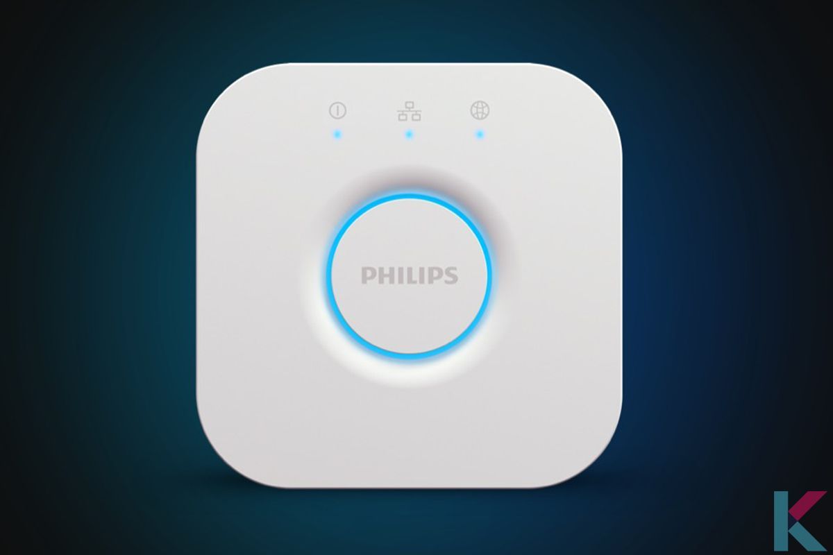  Philips hue bridge the component that essentially ties everything up