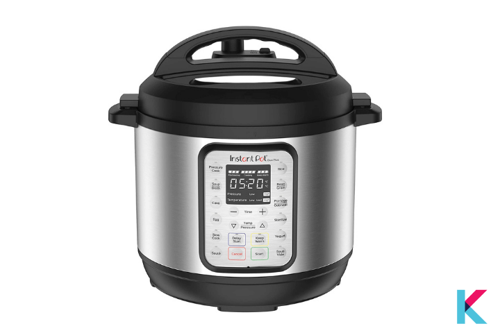  An Instant Pot Duo is an electric pressure cooker that can also slow cook.