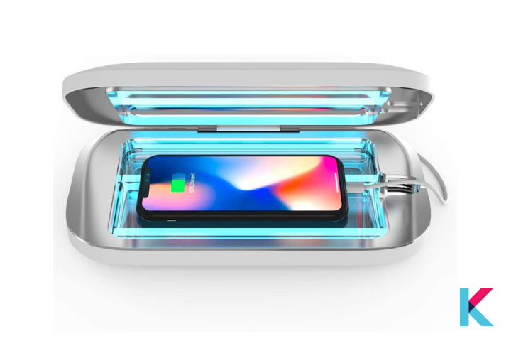 Protect your phone from Gems using PhoneSoap Pro UV SmartPhone Sanitizer
