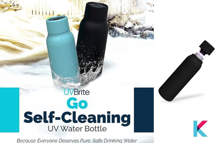 UVBrite water bottle is the most affordable smart gift