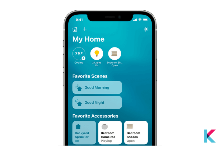  Open the Home app on your Apple Device (iPhone or iPad)
