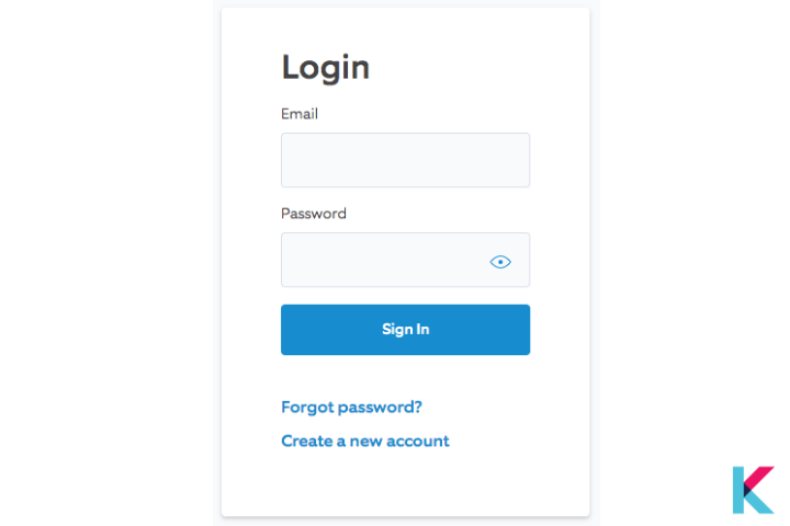 log in with your Ring account (username and password)