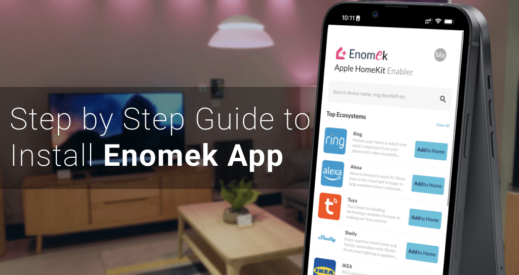 Step by Step Guide to Install Enomek App
