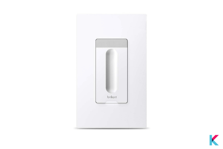 Brilliant Smart Home Control Modèle enfichable à 2 interrupteurs
