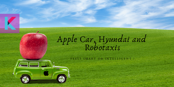 the story of Apple car and Hyundai