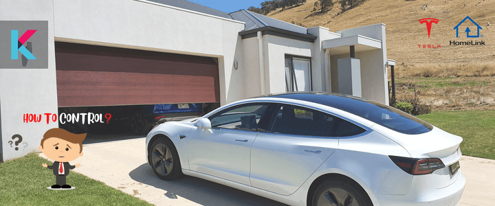 How to integrate Tesla with HomeLink 